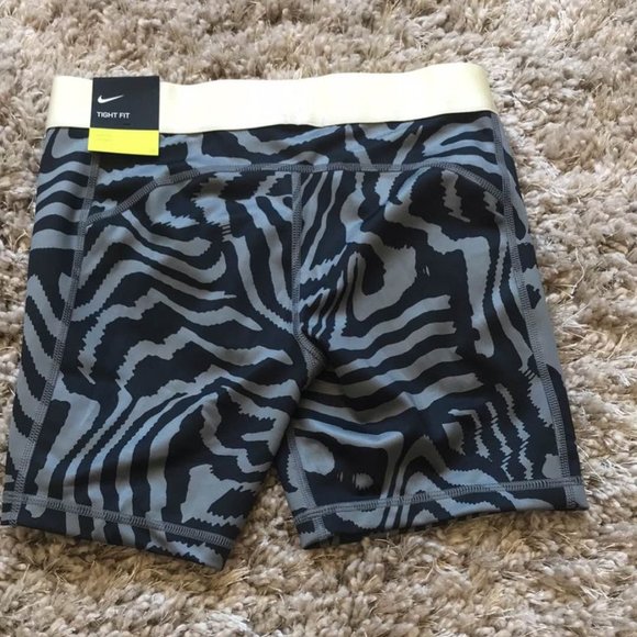 Nike | Bottoms | Nike Girls Pro 3 Zebra 